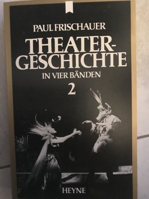 gebrauchtes Buch – Paul Frischauer – Theater-Geschichten in 4 Bänden