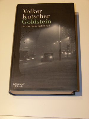 gebrauchtes Buch – Volker Kutscher – Volker Kutscher +++ Goldstein +++ Babylon Berlin +++ Gebundene +++ TOP!!!