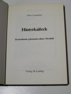 Hinterkaifeck +++ Deutschlands geheimnisvollster Mordfall P. Leuschner TOP!!!