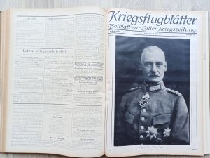 antiquarisches Buch – Liller Kriegszeitung - Drittes Kriegsjahr 1917, II. Band Nr. 61 - 121 (Januar - Juli) mit allen Beiblättern (!)