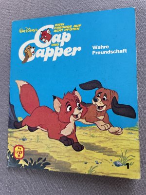 gebrauchtes Buch – Walt Disney – Cap und Capper. Zwei Freunde auf acht Pfoten. Wahre Freundschaft