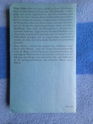 gebrauchtes Buch – Klaus Mann – Kind dieser Zeit