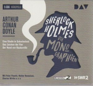 Sherlock Holmes - die Monographien - 5 CDs - 3 Hörspiele