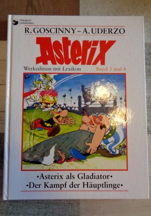 gebrauchtes Buch – Rene Goscinny – Asterix Werkedition Bd. 3+4 Asterix als Gladiator / Der Kampf der Häuptlinge