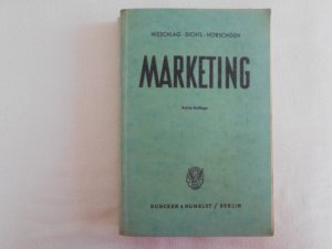 gebrauchtes Buch – Robert Nieschlag – Marketing: Marketing