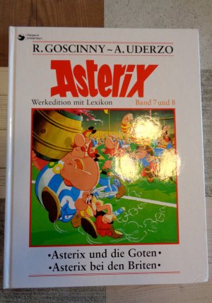 gebrauchtes Buch – Rene Goscinny – Asterix Werkedition Bd. 7+8 Asterix und die Goten / Asterix bei den Briten