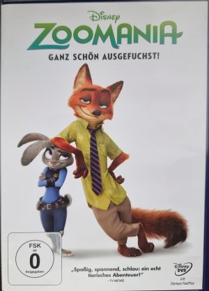 DVD "Zoomania - Ganz schön ausgefuchst" Disney