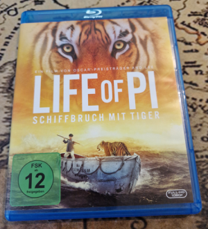 gebrauchter Film – Ang Lee – Life of Pi - Schiffbruch mit Tiger