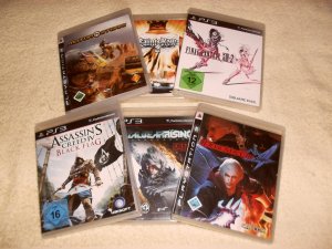 gebrauchtes Spiel – 6er Pack PS3 Spiele -z.B: Final Fantasy XIII-2 - zusammen für 17 € ...