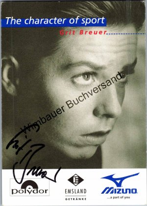 gebrauchtes Buch – Grit Breuer – Original Autogramm Grit Breuer /// Autograph signiert signed signee