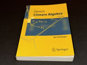 gebrauchtes Buch – Klaus Jänich – LineareLineare Algebra (Springer-Lehrbuch) (German Edition)Algebra