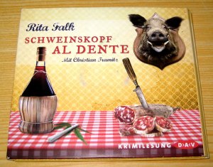 gebrauchtes Hörbuch – Rita Falk – Schweinskopf al dente - Der dritte Fall für den Eberhofer. Ein Provinzkrimi. Lesung mit Christian Tramitz (4 CDs)