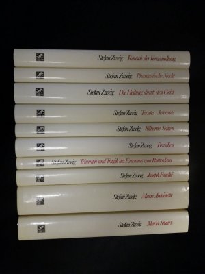 10 Bände Gesammelte Werke in Einzelbänden - Werkausgabe. Stefan Zweig: Ein großer Europäer: Erzähler - Dramatiker - Lyriker: 1) Rausch der Verwandlung […]