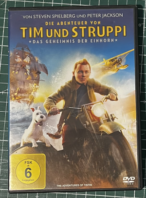 gebrauchter Film – Steven Spielberg – Tim und Struppi das Geheimnis der Einhorn