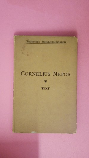 antiquarisches Buch – Franz Fügner – CORNELIUS NEPOS LEBENSBESCHREIBUNGEN IN AUSWAHL.