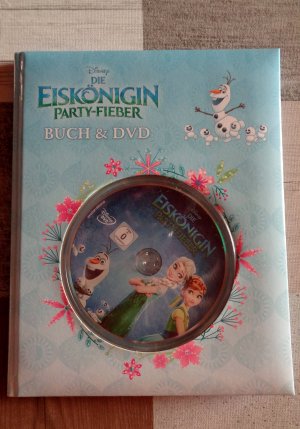 gebrauchtes Buch – Rico Green – DISNEY - Die Eiskönigin - Party-Fieber - Buch & DVD