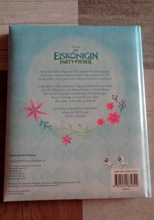 gebrauchtes Buch – Rico Green – DISNEY - Die Eiskönigin - Party-Fieber - Buch & DVD