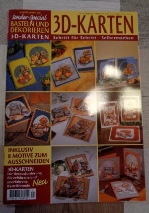 Basteln und Dekorieren. 3D-Karten. HEFT Nr. 1, Herbst 2001