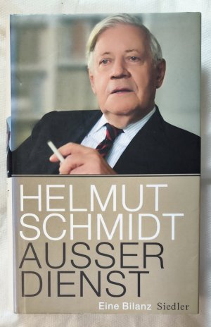 gebrauchtes Buch – Helmut Schmidt – Außer Dienst - Eine Bilanz - Helmut Schmidt - 2008