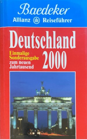 gebrauchtes Buch – Gisela Bockamp – Deutschland 2000,  Baedeker Allianz Reiseführer