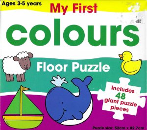 gebrauchtes Spiel – My First Colours Floor Puzzle 48 Pieces