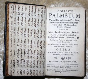 Coeleste Palmetum (Himmlischer Palmenhain) 1741