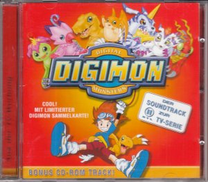 CD - Digimon - Soundtrack Vol. 1