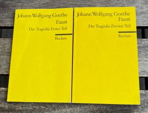 gebrauchtes Buch – Goethe, Johann Wolfgang – Faust: Der Tragödie 1. Teil und 2. Teil