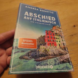 gebrauchtes Buch – Andrea Bonetto – Abschied auf Italienisch - Ein Ligurien-Krimi