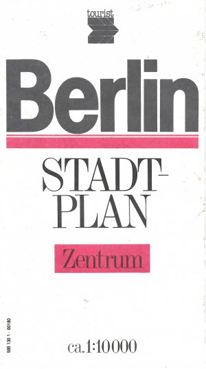 gebrauchtes Buch – Berlin, Stadtplan Zentrum