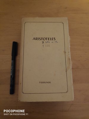 Aristoteles Tierkunde