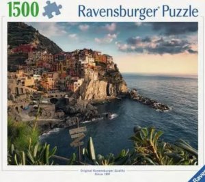 Puzzle Ravensburger 1500 Teile Blick auf Cinque Terre