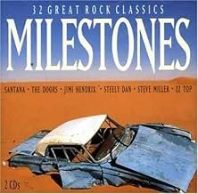 gebrauchter Tonträger – Santana, The Doors – Milestones - 32 Great Rock Classics (2 CDs; noch original eingeschweißt)