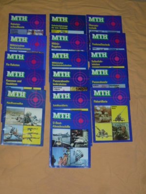 16x MTH Militär Technische Hefte ( Mot. Schützen / PALR / Panzerabwehr / Militärischer Eisenbahnbrückenbau / Schützenpanzer / LSV / Kanonen und Haubitzen […]