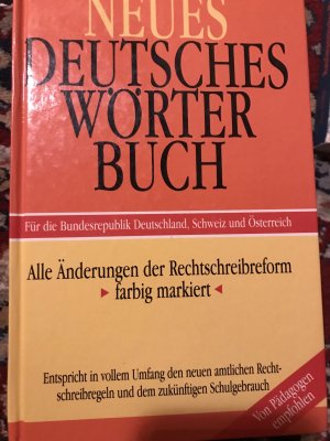 gebrauchtes Buch – Friedemann Bedürftig – Neues Deutsches Wörterbuch