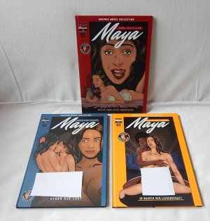 Maya 01,02,03 komplett alle 3 limitierte Hardcover!Graphic Novel Collection