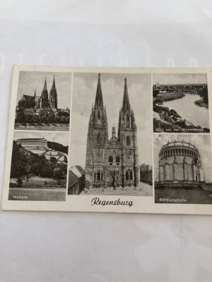 gebrauchtes Buch – Ansichtskarte Regensburg