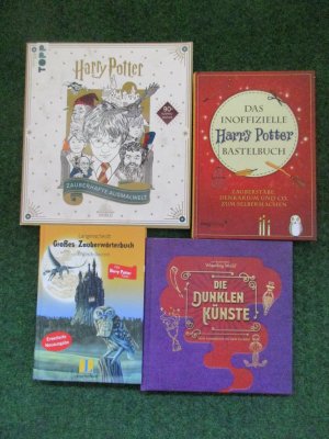 Buchkonvolut (Harry Potter-Sekundärliteratur) - Langenscheidt Großes Zauberwörterbuch Englisch-Deutsch (Für Harry Potter-Fans) / Das inoffizielle Harry […]