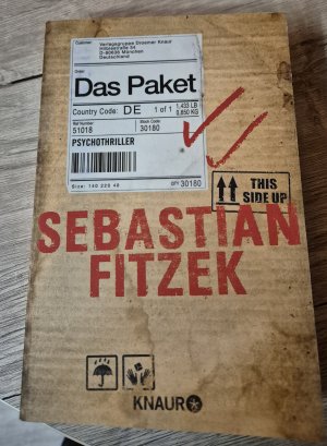 gebrauchtes Buch – Sebastian Fitzek – Das Paket - Psychothriller