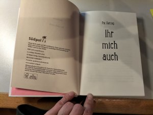 gebrauchtes Buch – Pia Herzog – Ihr mich auch