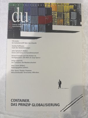 gebrauchtes Buch – Hans Heinrich Coninx – du Container.Das Prinzip Globalisierung