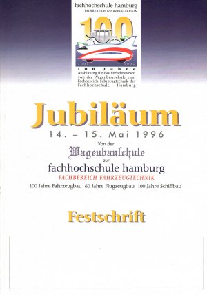 gebrauchtes Buch – Jubiläum 100 Jahre Wagenbauschule Hamburg