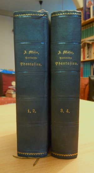 Patriotische Phantasien. Hrsg. von seiner Tochter J. W. J. v. Voigts, geb. Möser. Tl. 1-4, 2 Bde. (Sämtliche Werke ; 1-4)