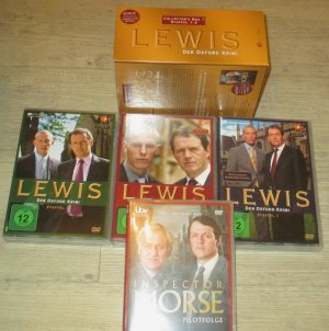 Lewis - Der Oxford Krimi | Staffel 1-3 plus Pilotfolge "Inspector Morse" (Collector's Box 1, 12+1 DVDs)