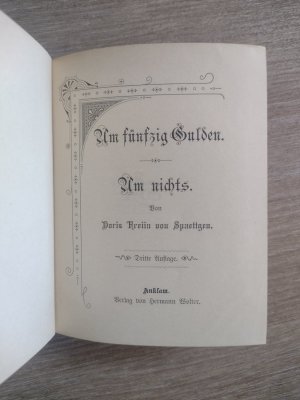 antiquarisches Buch – Blüthgen, Victor – Badekuren, Amoretten