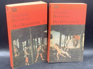 gebrauchtes Buch – Boccaccio, Giovanni / Macchi – Das Dekameron, Bde. 1 UND 2 (Taschenbibliothek der Weltliteratur)