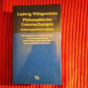 Ludwig Wittgenstein - Philosophische Untersuchungen: Kritisch-genetische Edition.