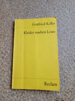 Kleider machen Leute - Novelle