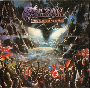 Saxon - Rock The Nations, UK Original