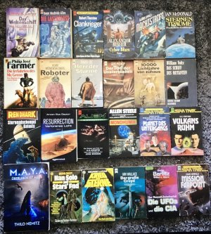 25 Science Fiktion BücherPaket Sammlung Konvolut Der Marsianer Rettet Mark Watney - M.A.Y.A. Überleben ist alles - Thilo Nemitz Han Solo auf Stars‘s End […]